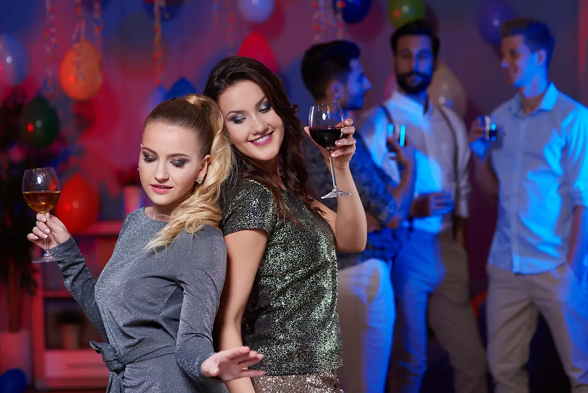 A swining Las Vegas party