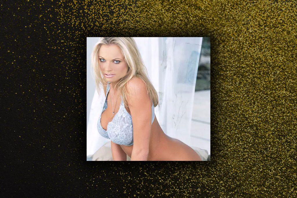 Tessa in a light blue bra posing for the camera, las vegas female strippers